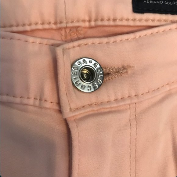 AG Adriano Goldschmied Peach Pink Jeans 28 - Picture 9 of 10